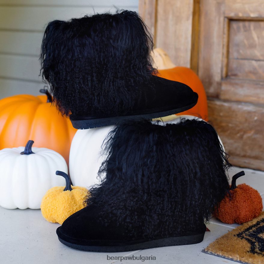 буу Жени BEARPAW ботуши черен FRT6V0105
