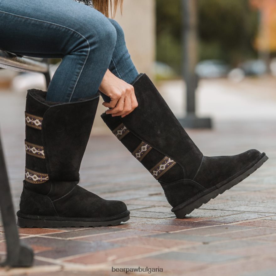 виолетово Жени BEARPAW ботуши черен FRT6V0122