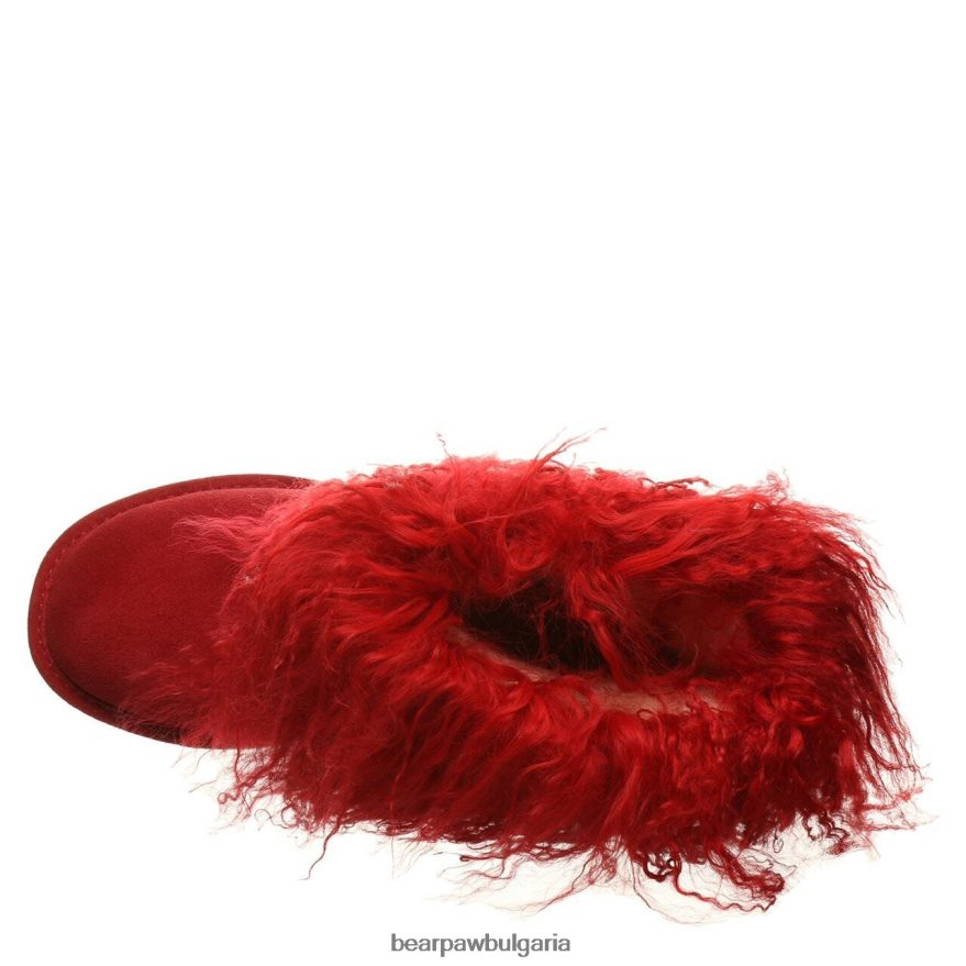 буу Жени BEARPAW ботуши червен FRT6V0132