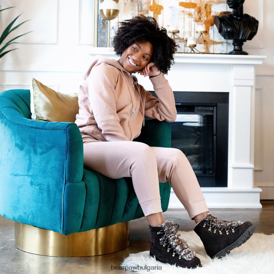 алиса Жени BEARPAW ботуши шоколад FRT6V0146