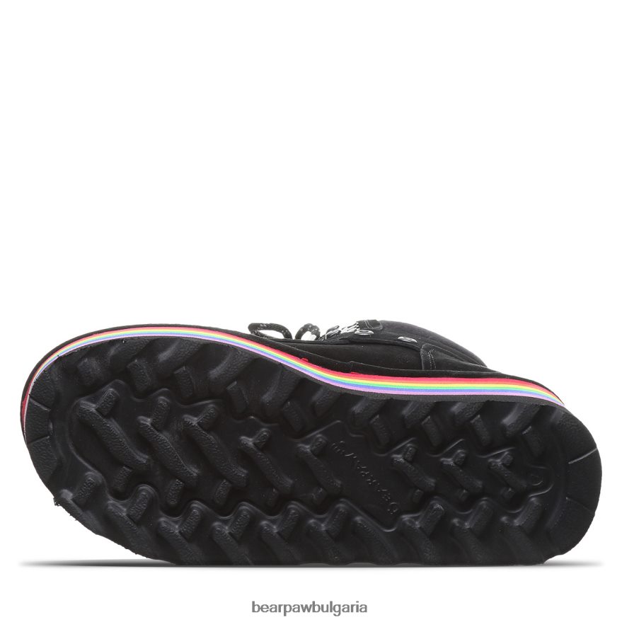 ретро алисия Жени BEARPAW ботуши черен FRT6V014