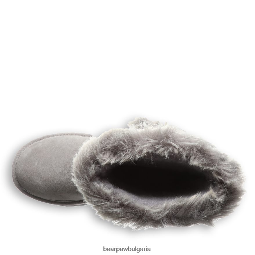 ретро тама Жени BEARPAW ботуши сива мъгла FRT6V0151