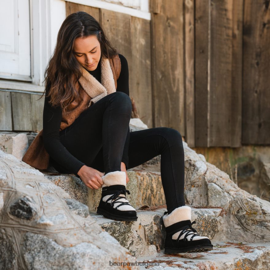 анастейжа Жени BEARPAW ботуши черен FRT6V016