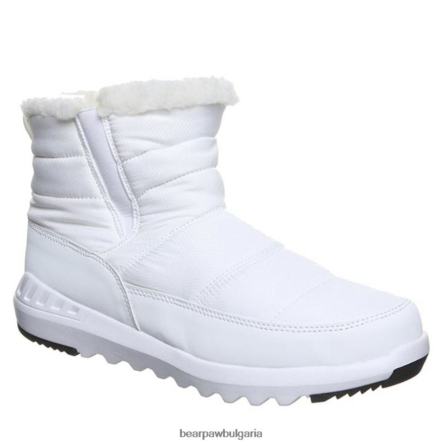 пухкав ботуш Жени BEARPAW ботуши бяло FRT6V0187