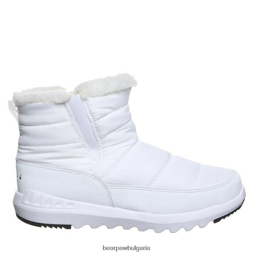 пухкав ботуш Жени BEARPAW ботуши бяло FRT6V0187