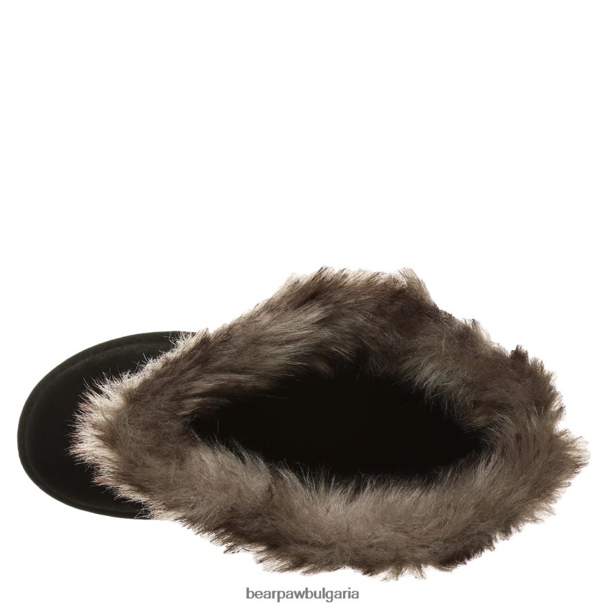 шмиргел Жени BEARPAW ботуши състарено черно FRT6V0210