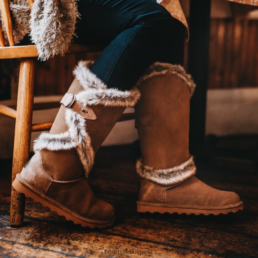 шейла Жени BEARPAW ботуши хикори FRT6V0232