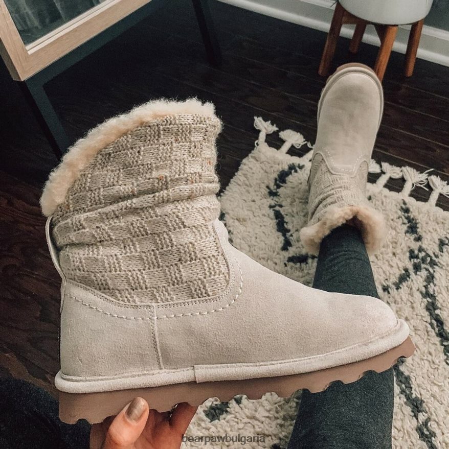 Вирджиния Жени BEARPAW ботуши зимно бяло FRT6V0235