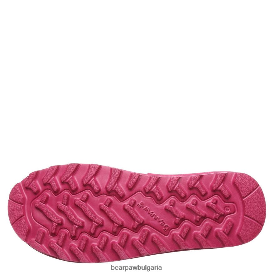 кратка ел Жени BEARPAW ботуши парти розово FRT6V0247