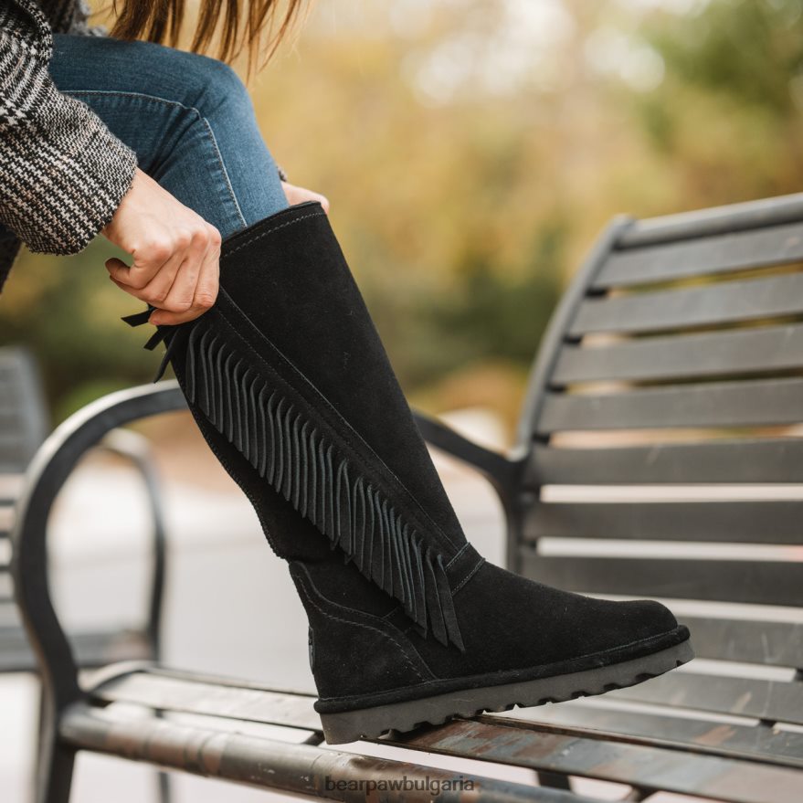 тамара Жени BEARPAW ботуши черен FRT6V025
