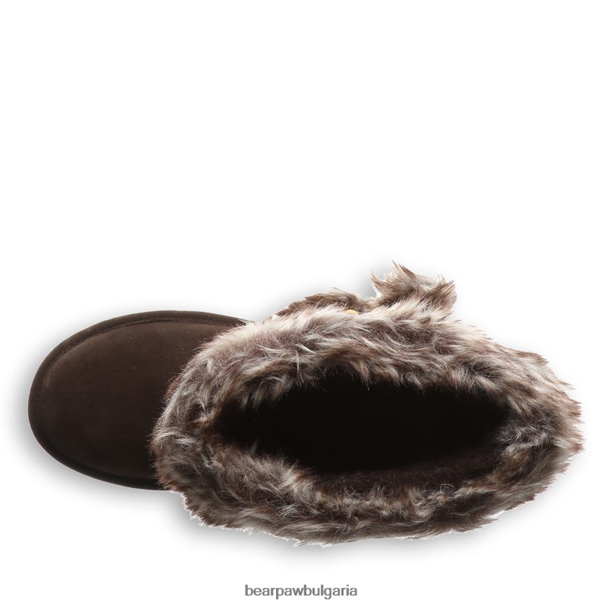 ретро тама Жени BEARPAW ботуши шоколад FRT6V026