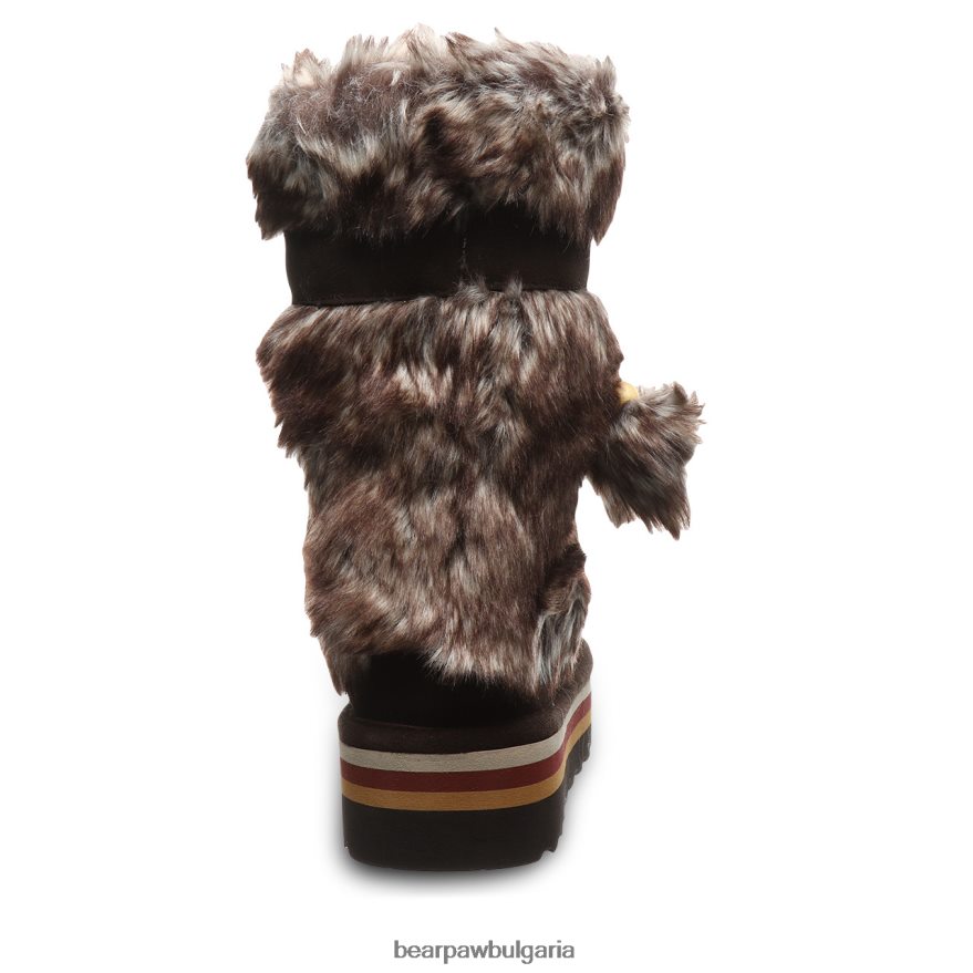 ретро тама Жени BEARPAW ботуши шоколад FRT6V026