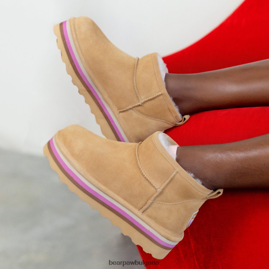 ретро шорти Жени BEARPAW ботуши студено кафе FRT6V029