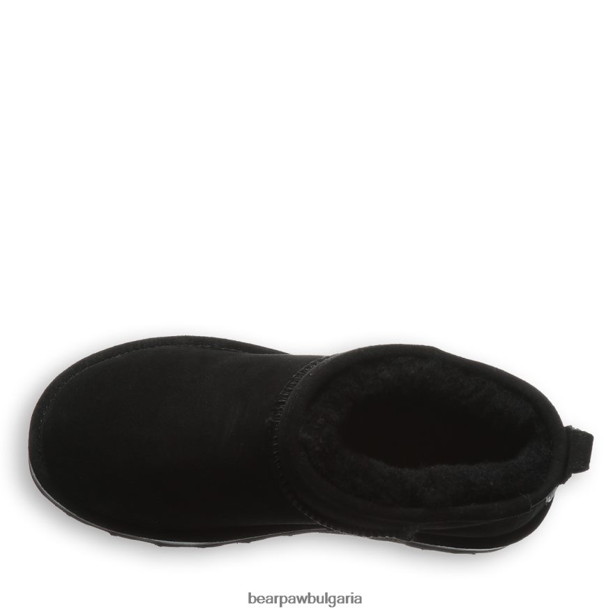 ретро шорти Жени BEARPAW ботуши черен FRT6V030