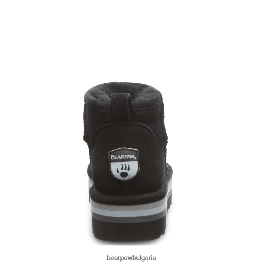 ретро шорти Жени BEARPAW ботуши черен FRT6V030