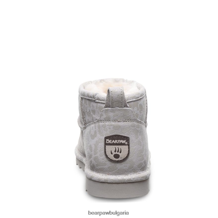 шорти екзотика Жени BEARPAW ботуши зимен бял леопардов блясък FRT6V033