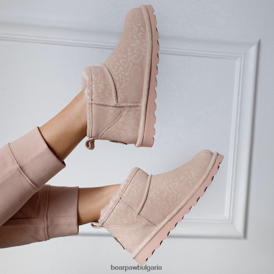 шорти екзотика Жени BEARPAW ботуши розов леопардов блясък FRT6V034