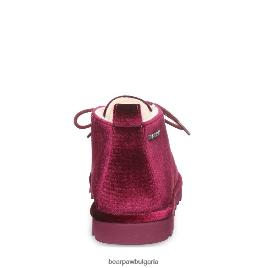 скай Жени BEARPAW ботуши бордо кадифе FRT6V035