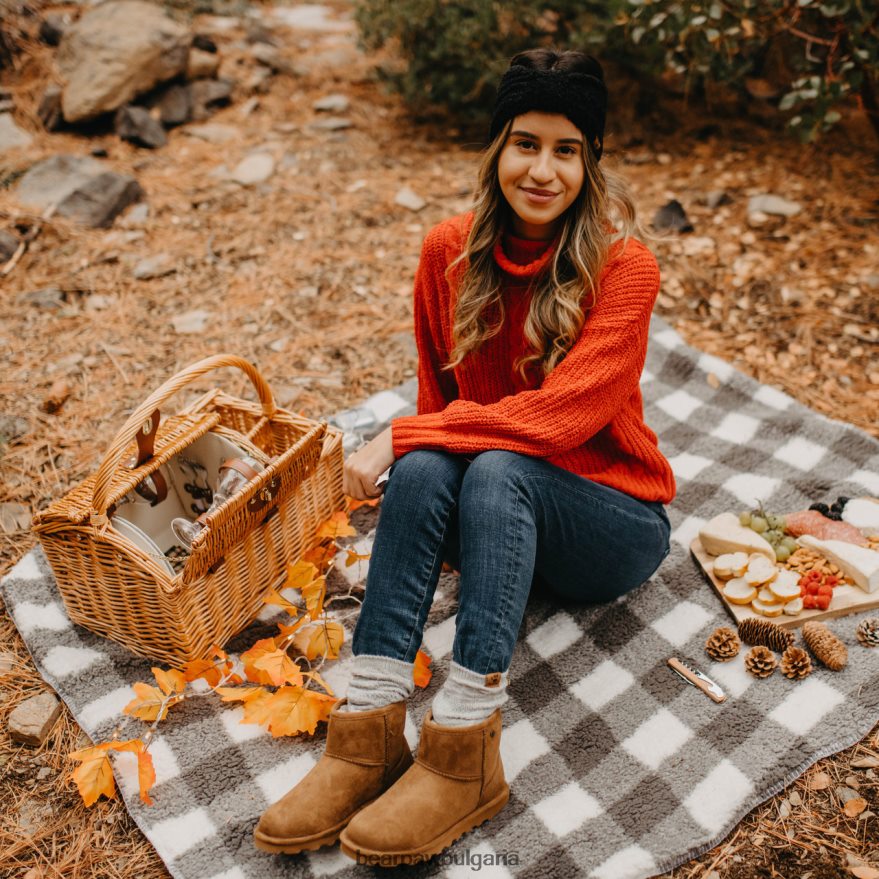 алиса веган Жени BEARPAW ботуши хикори FRT6V044