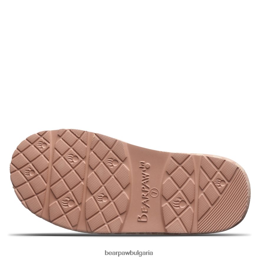 локи екзотик Жени BEARPAW домашни пантофи розов леопардов блясък FRT6V0267