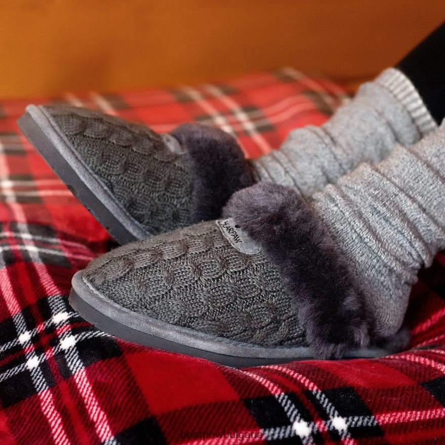 ефи Жени BEARPAW домашни пантофи дървени въглища FRT6V0292