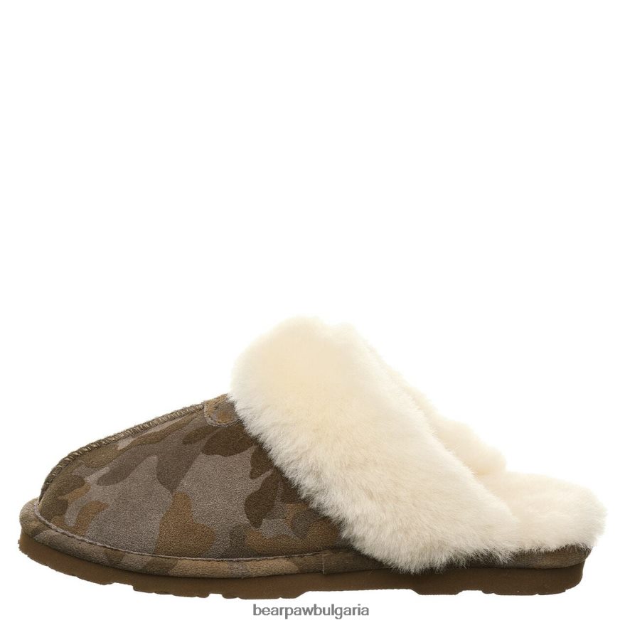 локи екзотик Жени BEARPAW домашни пантофи земен камуфлаж FRT6V0316