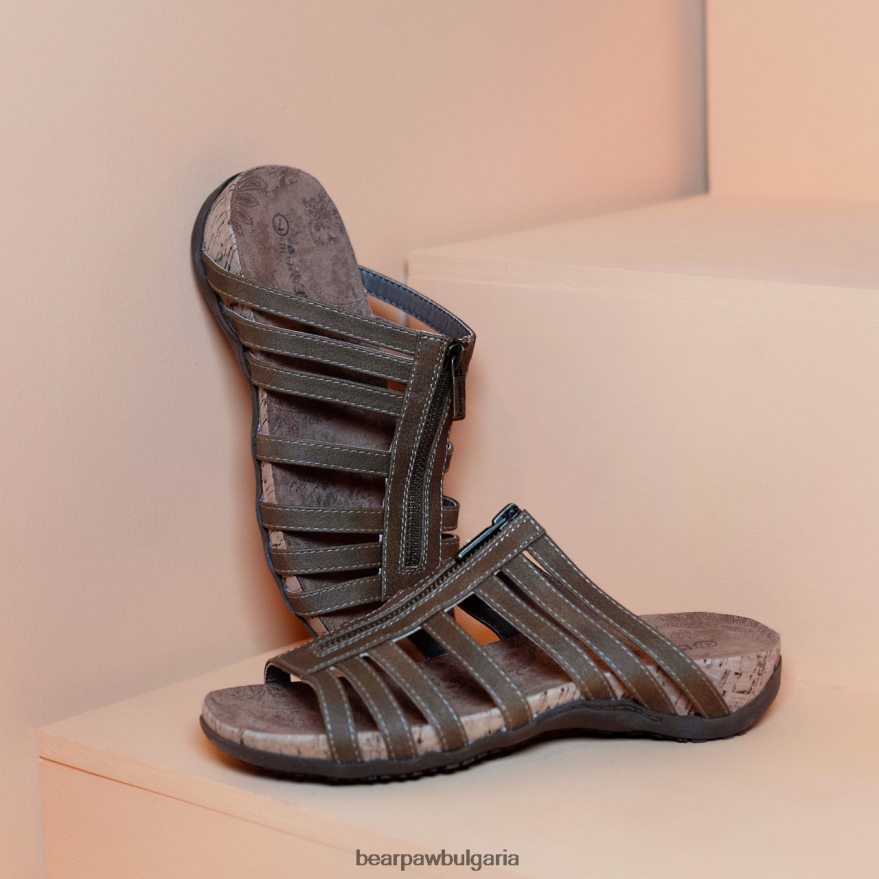 сабрина Жени BEARPAW сандали кафяво FRT6V0361