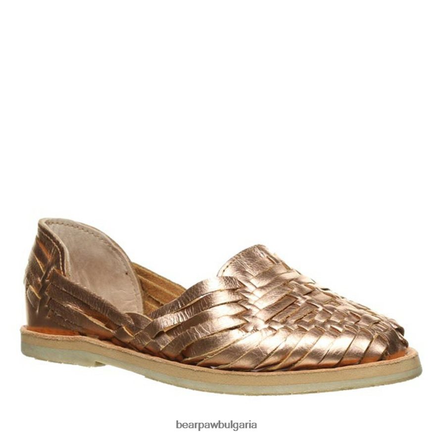 Силвия Жени BEARPAW сандали розово злато FRT6V0423