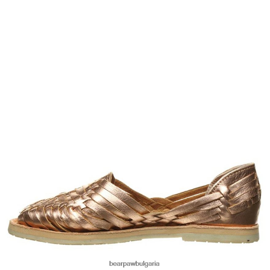 Силвия Жени BEARPAW сандали розово злато FRT6V0423