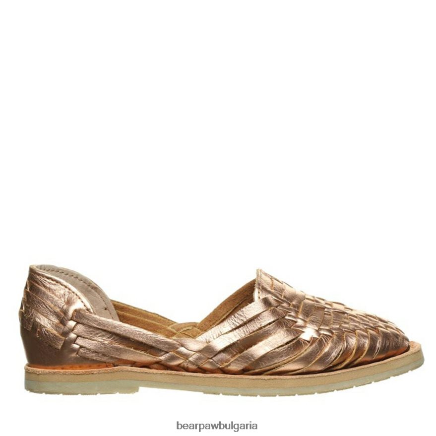 Силвия Жени BEARPAW сандали розово злато FRT6V0423