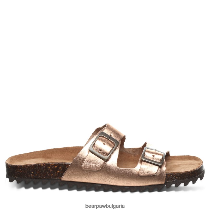 Жулиета Жени BEARPAW сандали розово злато FRT6V0456