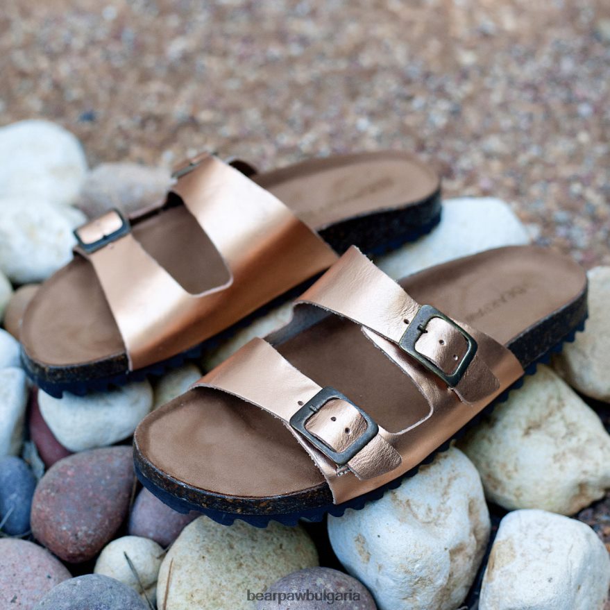 Жулиета Жени BEARPAW сандали розово злато FRT6V0456