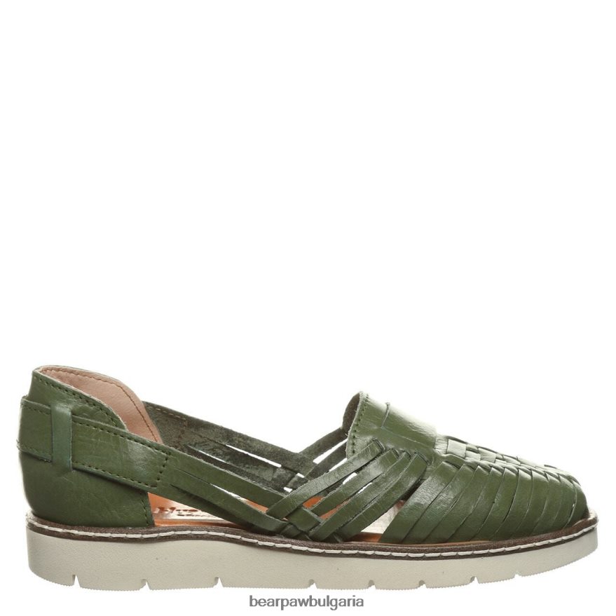 лена Жени BEARPAW сандали военно зелено FRT6V0492