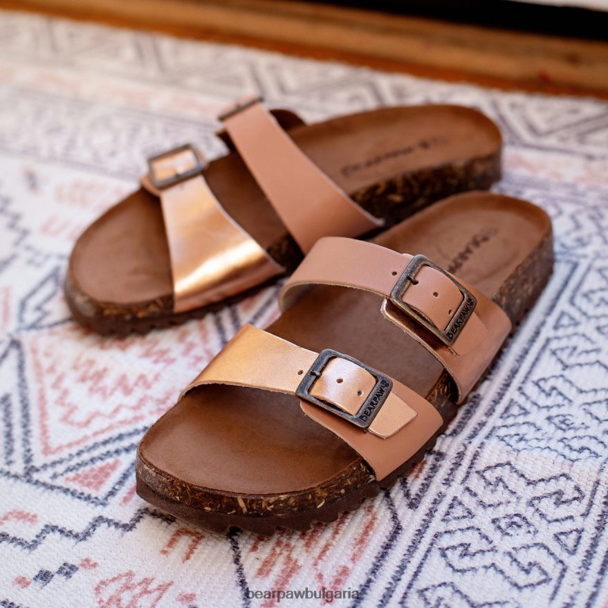 Жулиета II Жени BEARPAW сандали багаж/розово злато FRT6V0370