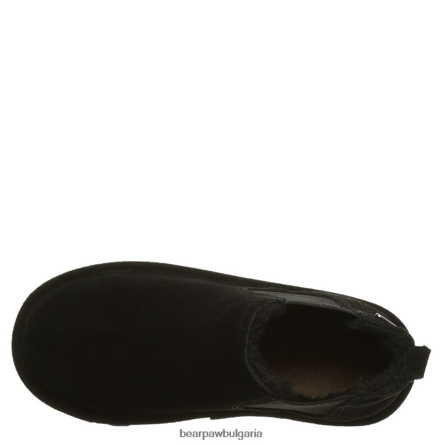 нарисува младеж деца BEARPAW ботуши черен FRT6V0574