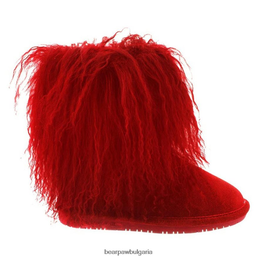 буу младост деца BEARPAW ботуши червен FRT6V0580