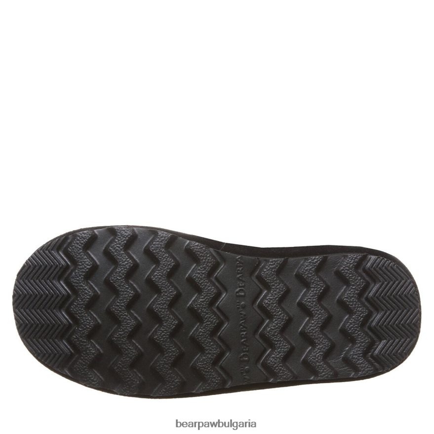 Ел висока младеж деца BEARPAW ботуши черен FRT6V0588