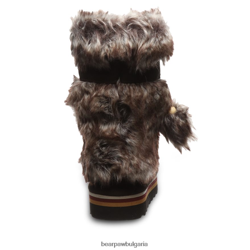 ретро тама младост деца BEARPAW ботуши шоколад FRT6V0596