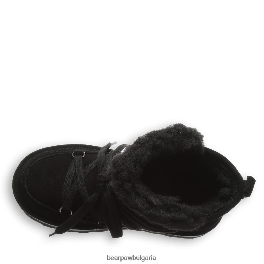 ретро монди младеж деца BEARPAW ботуши черен FRT6V0599