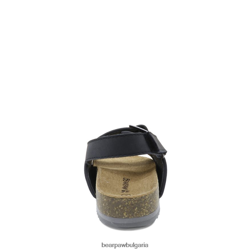 Бруклинско малко дете деца BEARPAW сандали черен FRT6V0621