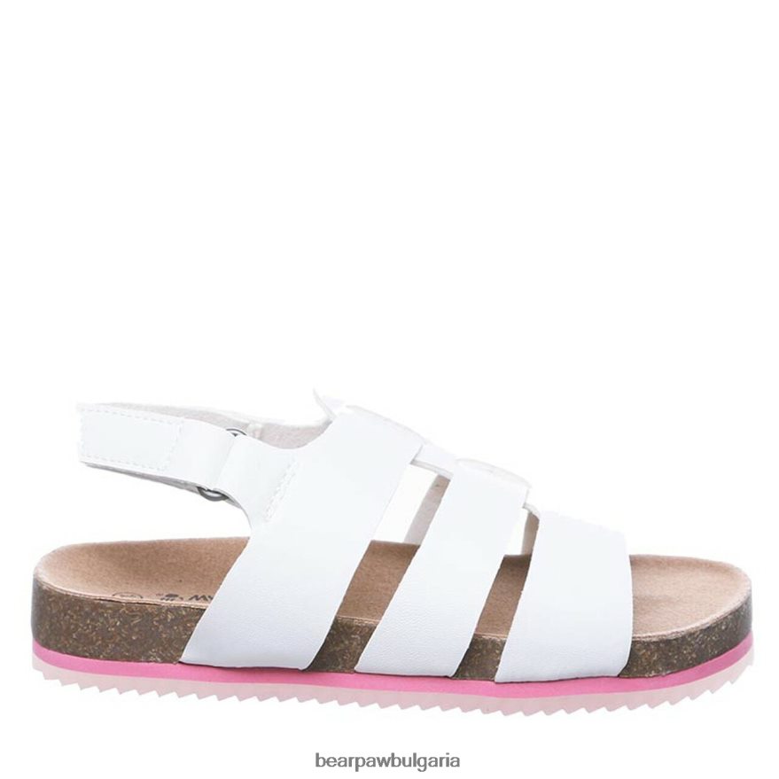 заидее младост деца BEARPAW сандали бяло FRT6V0627