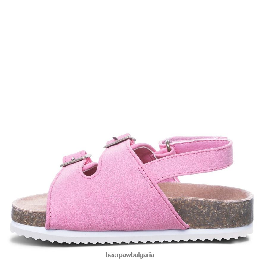 Бруклинско малко дете деца BEARPAW сандали бонбонено розово FRT6V0630