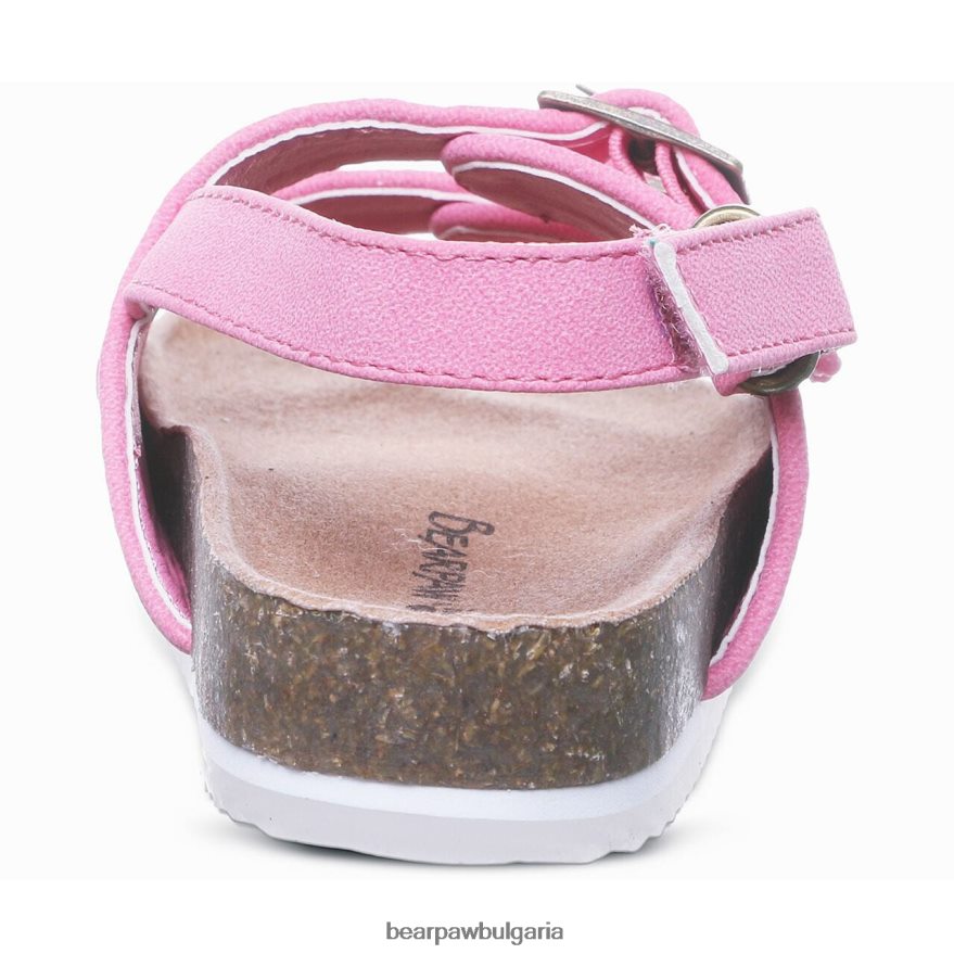 Бруклинско малко дете деца BEARPAW сандали бонбонено розово FRT6V0630
