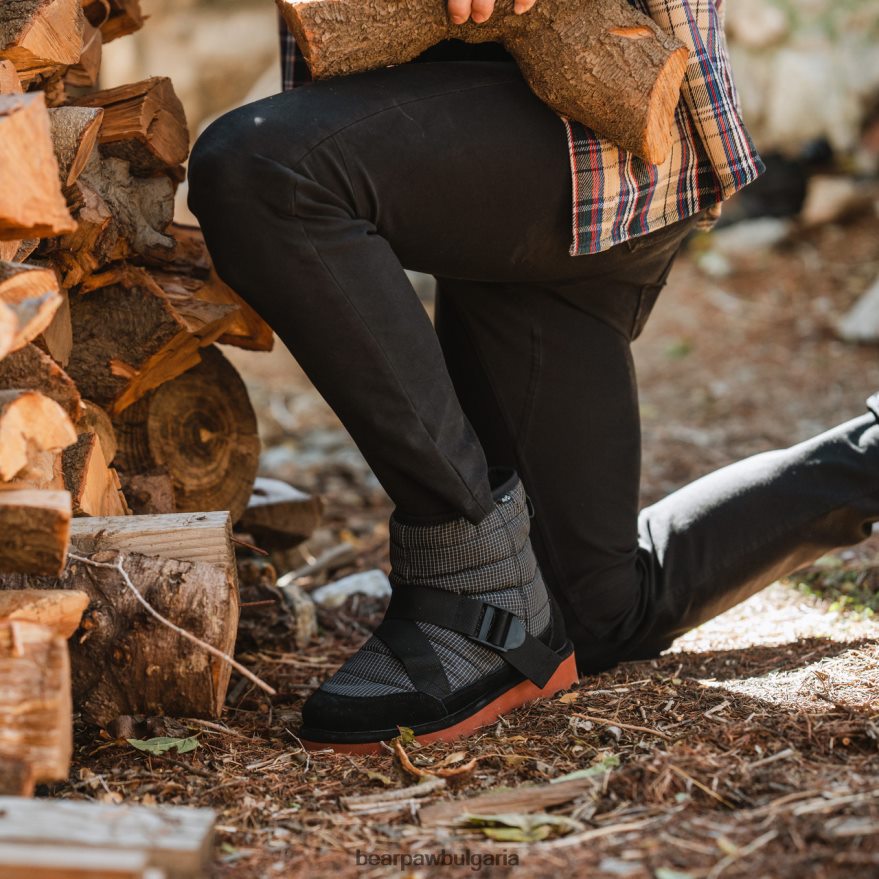 конър мъже BEARPAW ботуши черен FRT6V0515