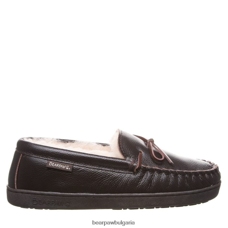 mach iv мъже BEARPAW домашни пантофи шоколад FRT6V0532