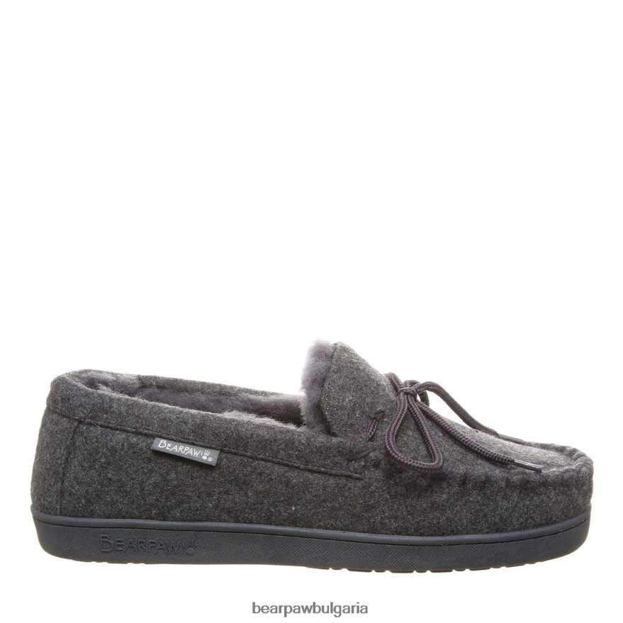 moc ii мъже BEARPAW домашни пантофи сиво FRT6V0537