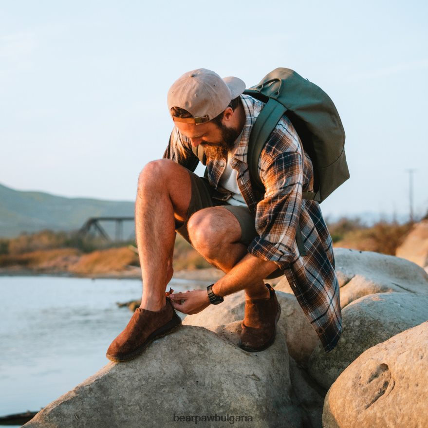 жак мъже BEARPAW обувки какао FRT6V0562