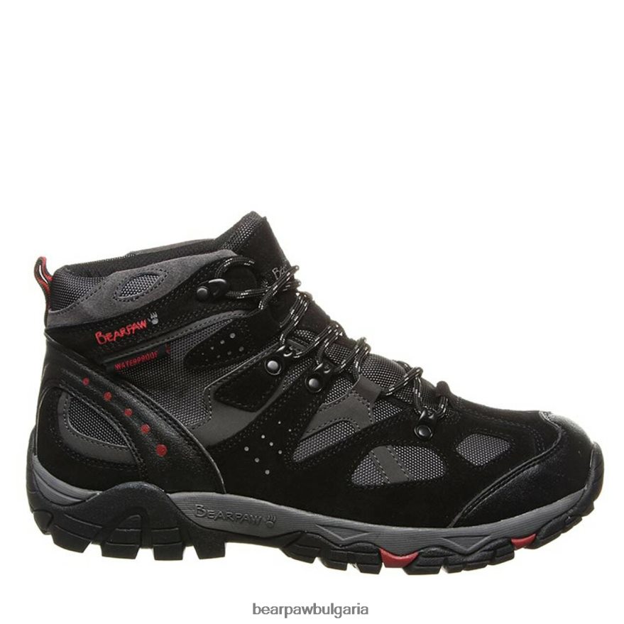 брок широк мъже BEARPAW туристи черен/сив FRT6V0557